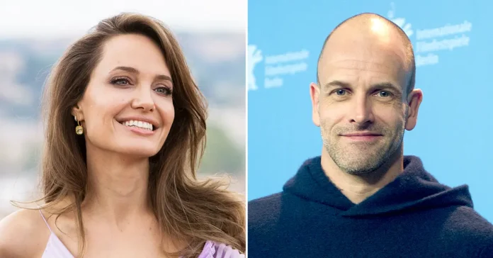Angelina Jolie and Jonny Lee Miller