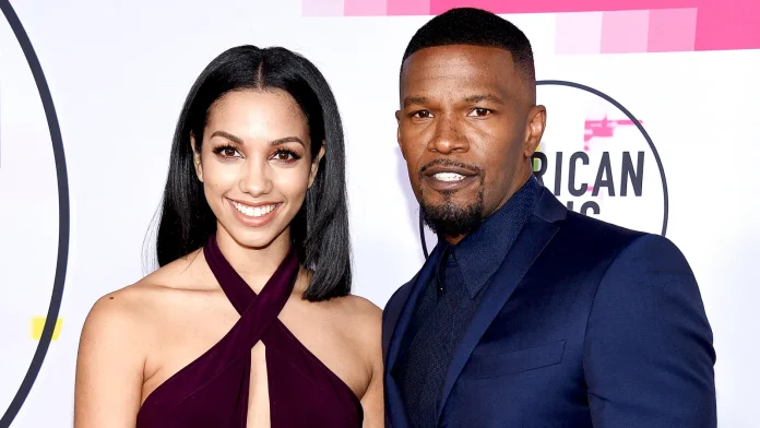 Jamie Fox and Corinne Foxx