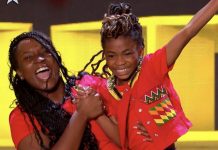 Afronita and Abigial Dromo at Britain's Got Talent 2024